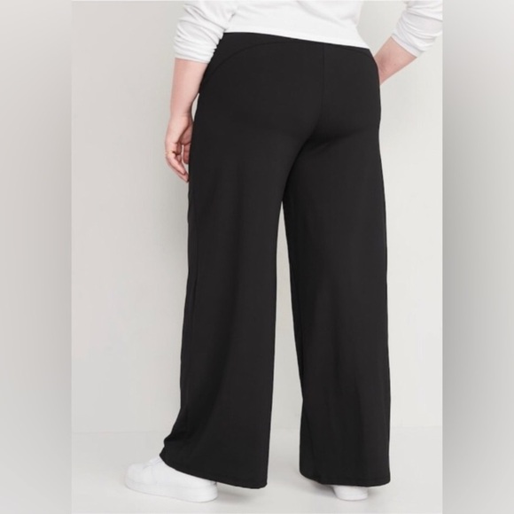 Old Navy Women's Wide Leg Pants - Navy - Picture 7 of 9